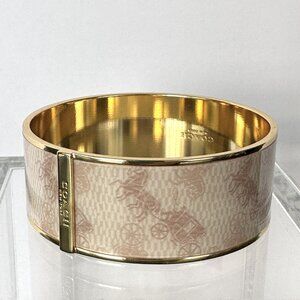 Coach Horse and Carriage Bangle Bracelet